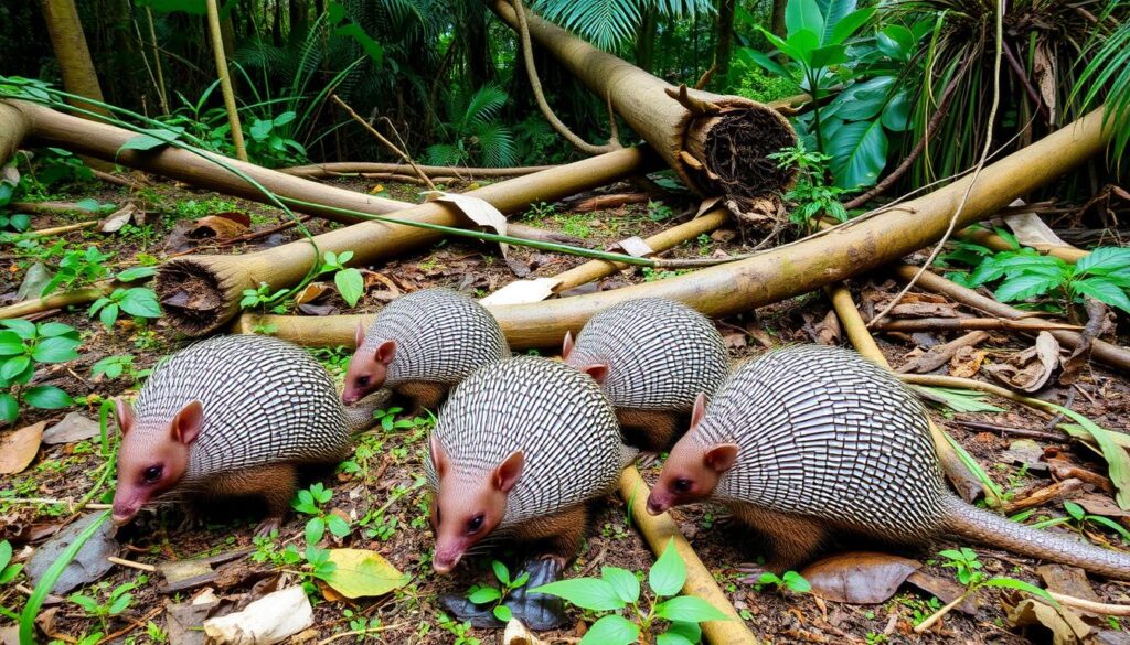 Gürteltiere Bedrohungen in Costa Rica